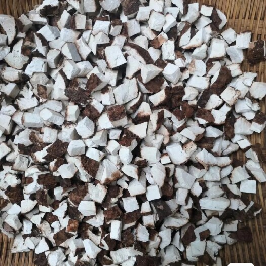 楚雄市云南生态带皮无硫茯苓伏神片茯苓中药材熬粥泡茶煲汤
