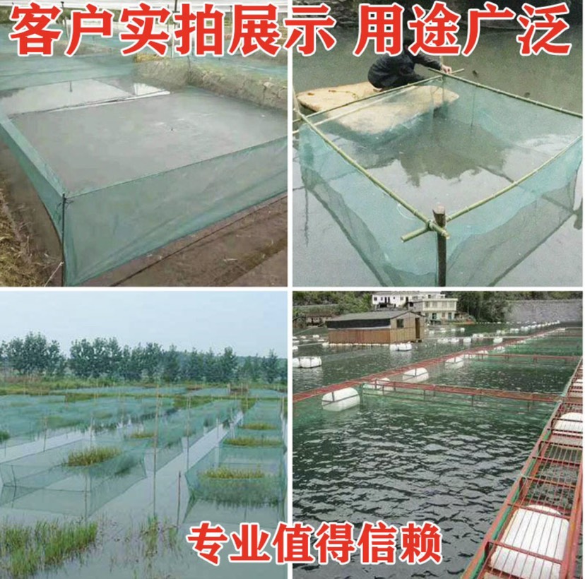 养殖网箱泥鳅黄鳝龙虾螃蟹养殖网箱存鱼育苗定做加盖网箱