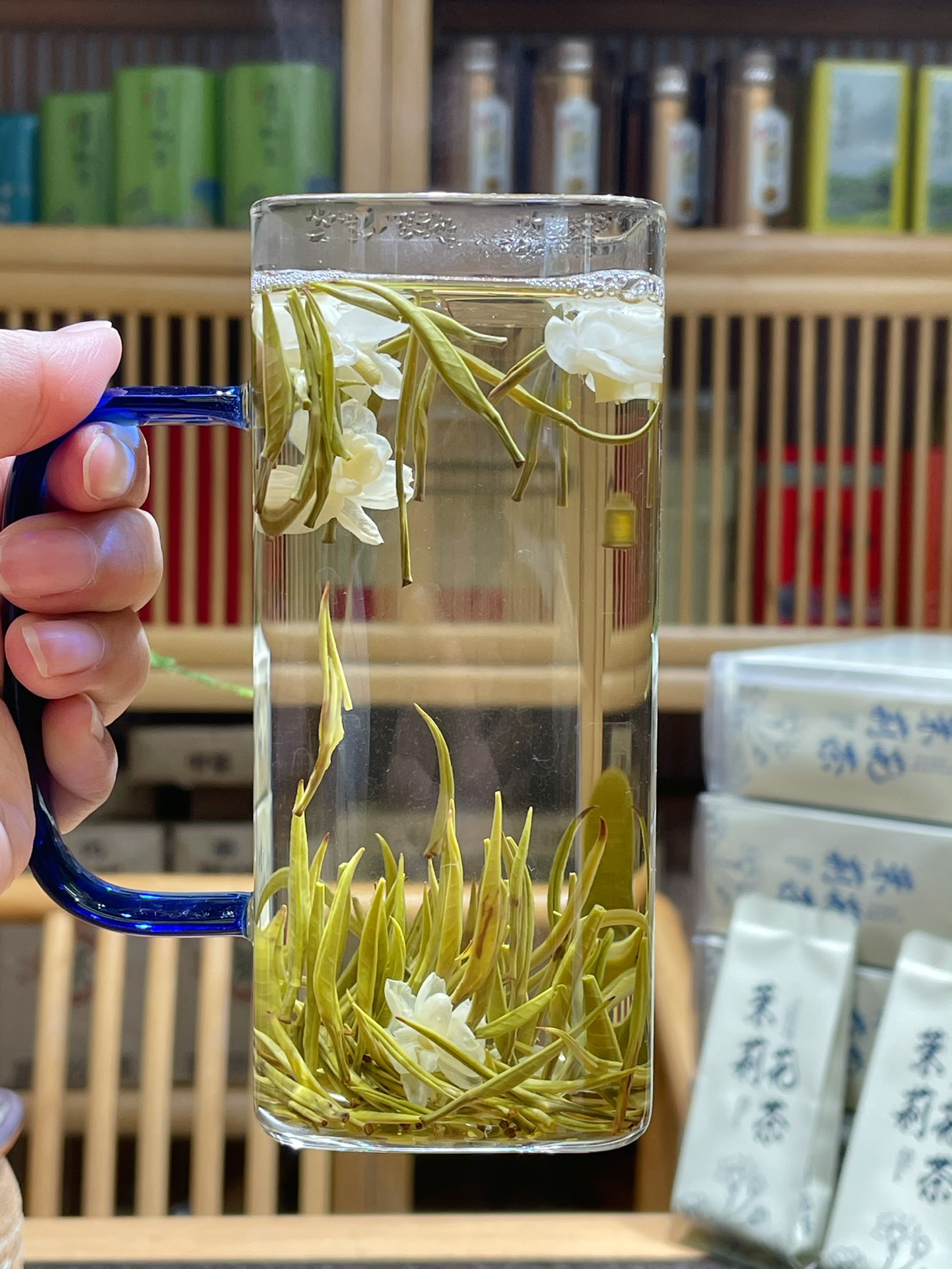 茉莉花茶2024新茶特等飘雪七窖浓香型茉莉针王一斤也是批发价