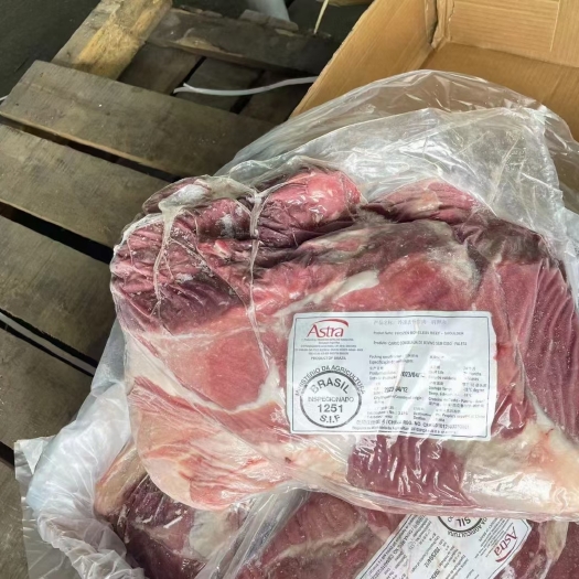 济南牛肩胛肉，块大精修度高，厂号众多，卤煮，冷鲜肉均可