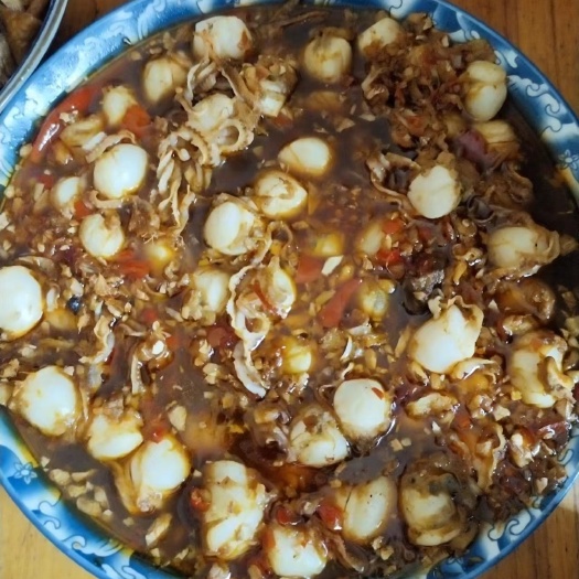 遂溪县自晒精选扇贝