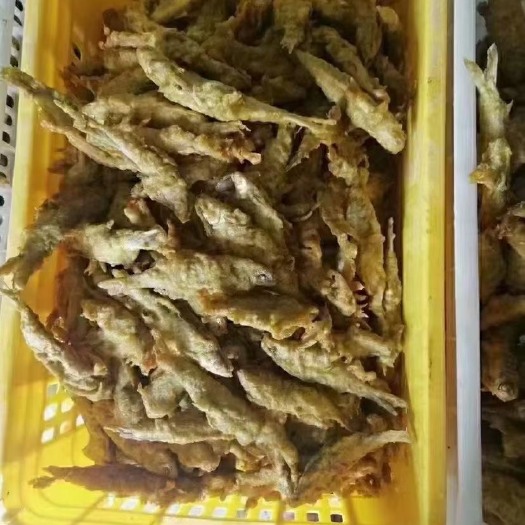 成都[热卖]厂家直销炸小鱼，全熟去内脏味道好，回一下油锅就可以吃