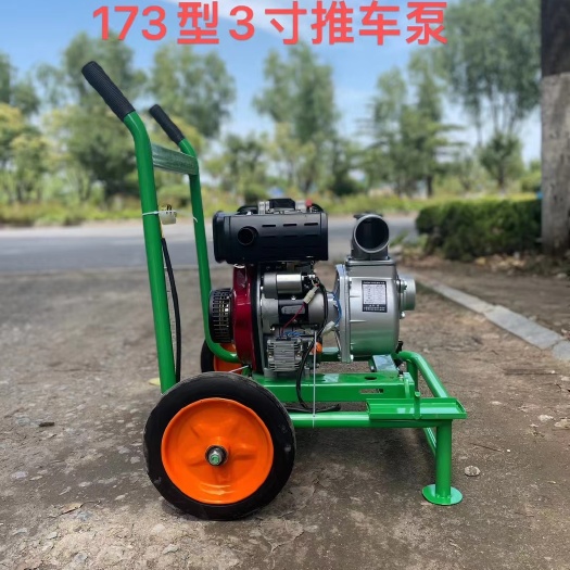 临沂173柴油机电启动3寸水泵
