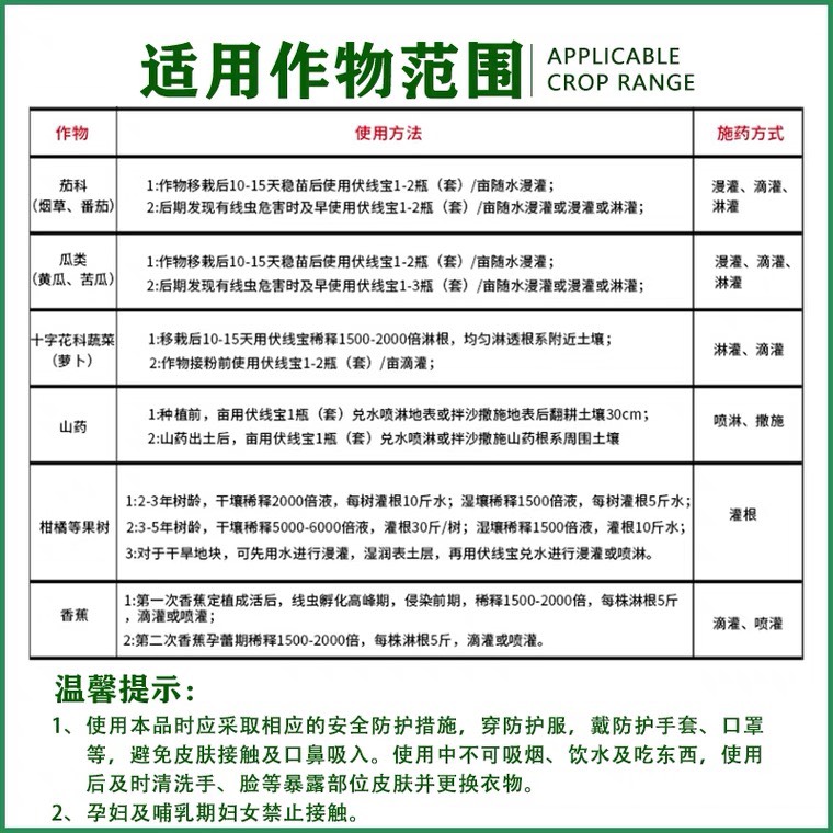 伏线宝20%噻唑膦 健壮套餐杀线剂根结线虫灌根药专用药杀菌剂