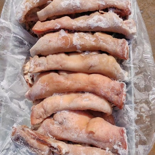 临沂国产8成熟去骨猪头肉 干净无毛质量一级 一箱20斤