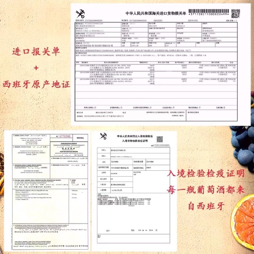 厦门西班牙原瓶原装红酒