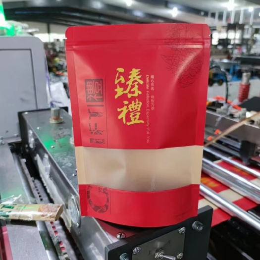 东光县通用牛皮纸自立拉链袋