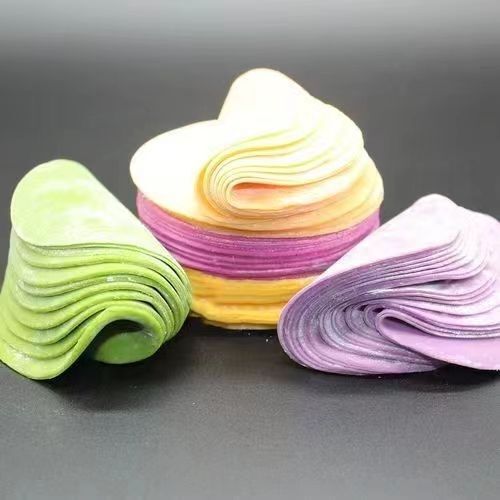 南京果蔬饺皮。果蔬馄饨。果蔬面条。新鲜蔬菜制作
