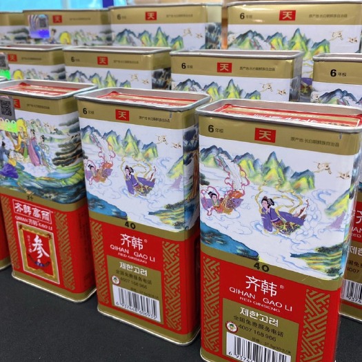 广州高丽参 齐韩铁盒高丽参大量批发