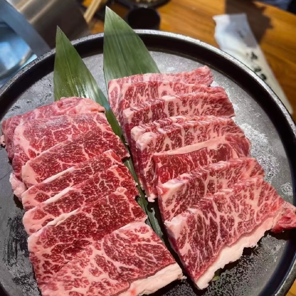 黑安格斯雪花牛排，肩胛牛小排，餐饮酒店食材