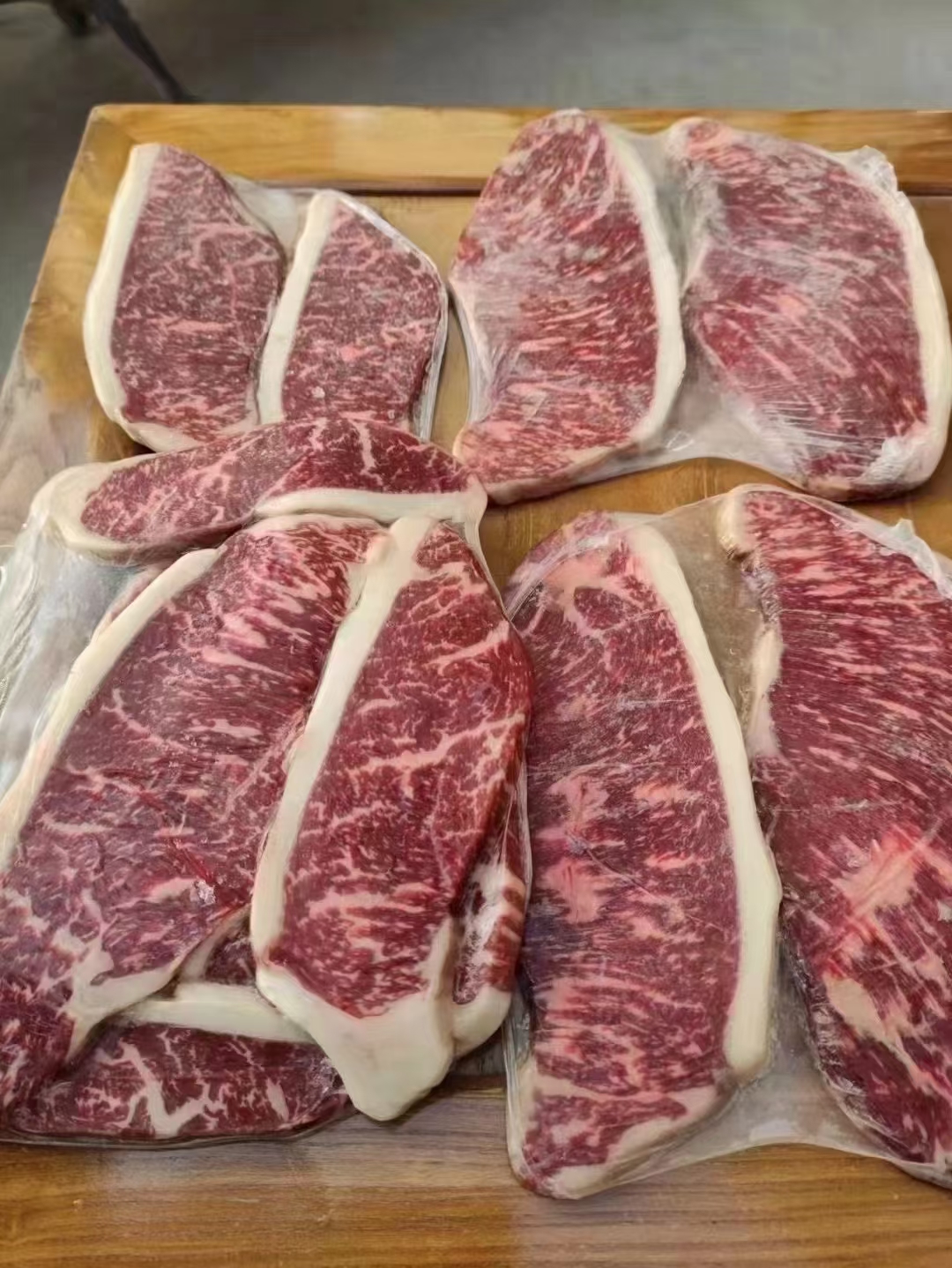 谷饲雪花牛肉，内裙肉，臀腰肉盖