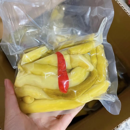 高山腌黄瓜，炒菜专用，500克/袋，批发，一件代发
