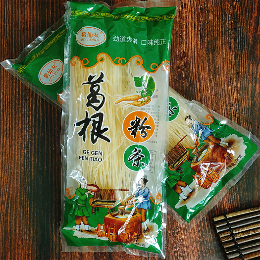 葛仙女农家葛根粉条正品纯手工葛粉条优质袋装粉丝天然葛根酸辣粉
