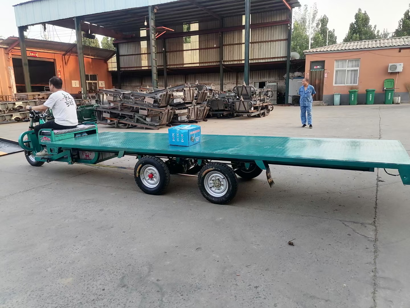 加长电动三轮车5轮车，载重王，定制各种尺寸