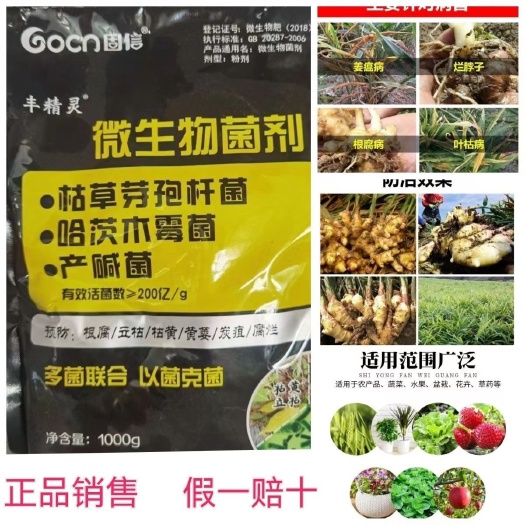 兰陵县枯草芽孢杆菌哈茨木霉菌200亿活性菌预防烂根死根枯黄黄萎