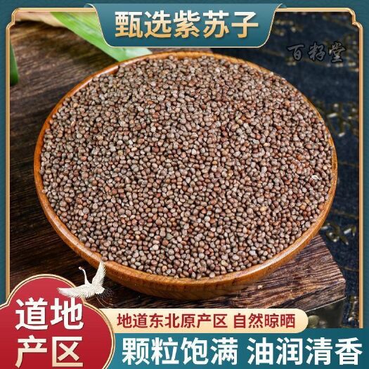 亳州紫苏子 紫苏籽 中药材 东北紫苏子 新货
