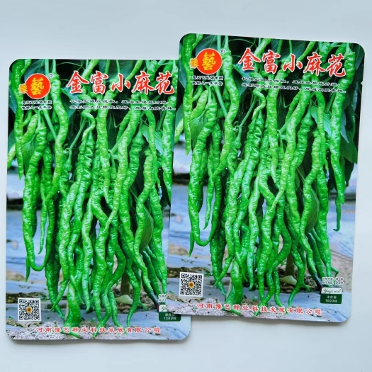 河南豫艺金富小麻花长果薄皮螺丝线椒种子春季秋季丰产抗病辣椒籽