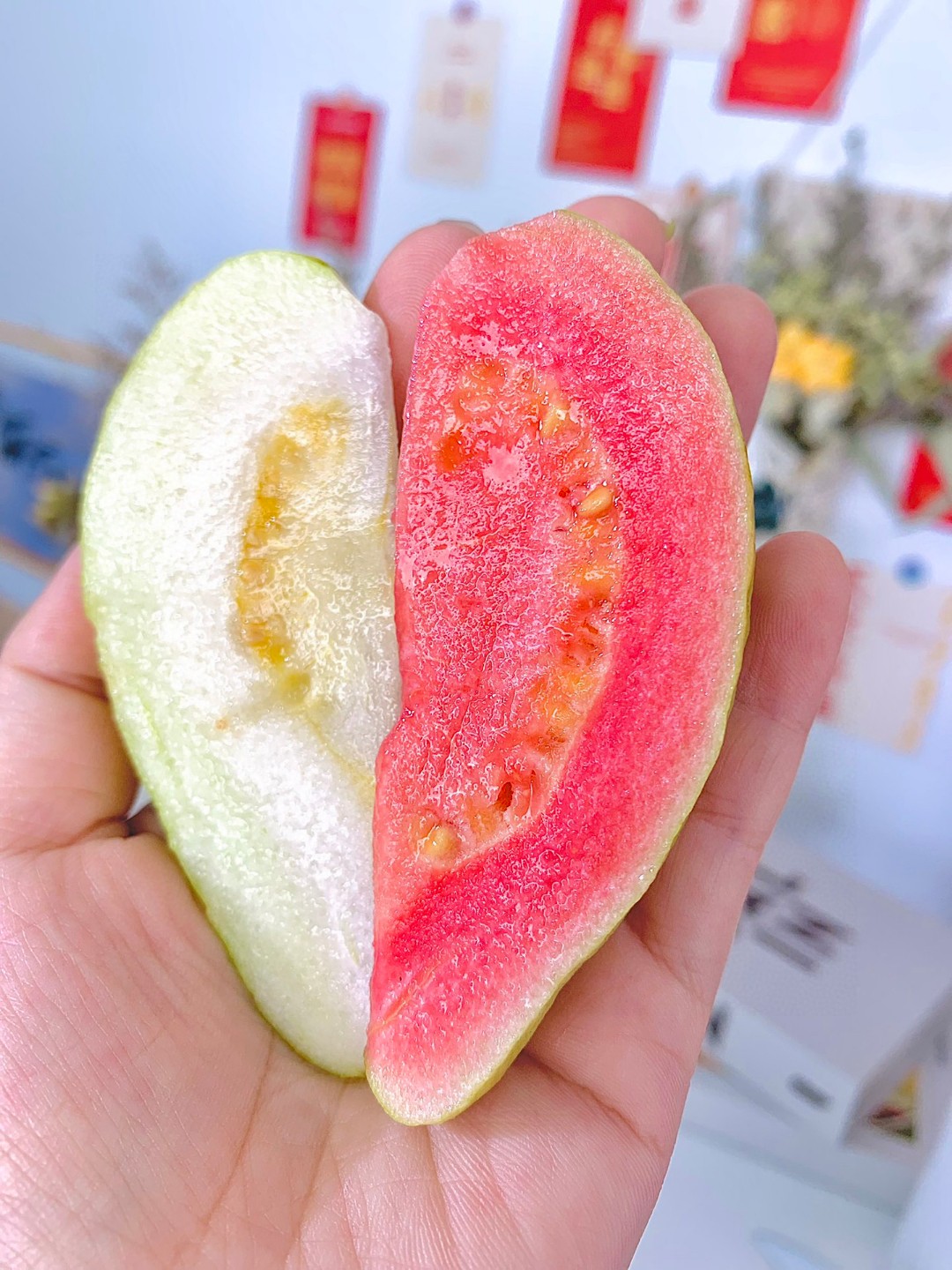 【减，肥，瘦，身！低糖水果】红心芭乐/白心芭乐/芭乐双拼