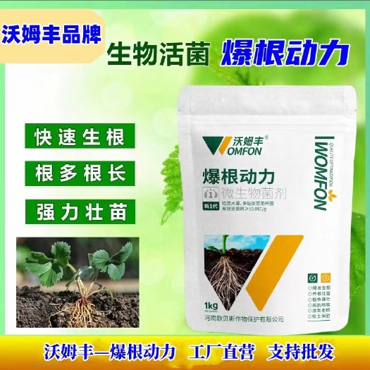 新郑市沃姆丰爆根动力生根壮苗高抗根腐增产膨大快速生根厂家直供批发