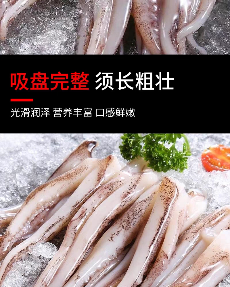 魷魚(yú)須冷凍現(xiàn)切魷魚(yú)須國(guó)產(chǎn)魷魚(yú)爪  火鍋燒烤 海鮮水產(chǎn)