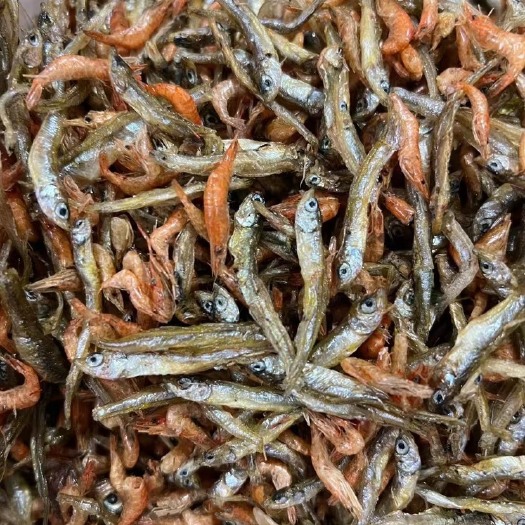 和平县小鱼虾，淡水鱼虾干