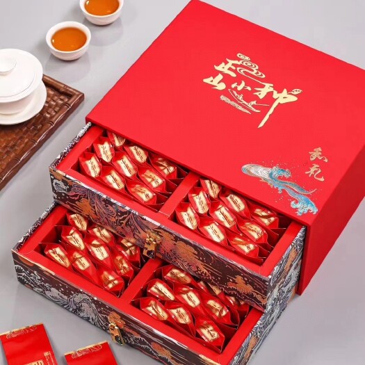 【三款选择】春茶正山小种红茶高山茶叶红茶礼盒装500g