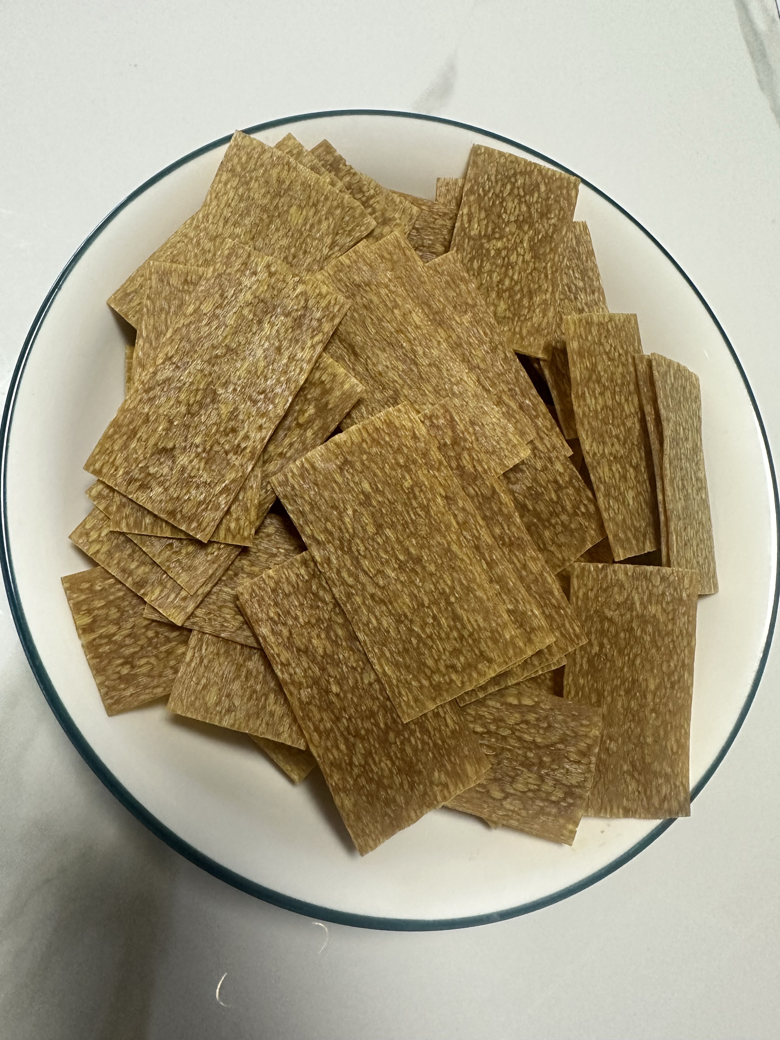 鸡泽县苦荞片生坯料半成品 苦荞片半成品现炸现卖
