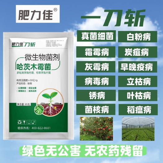 郑州哈茨木霉菌微生物菌剂黄叶烂叶小叶死根烂苗