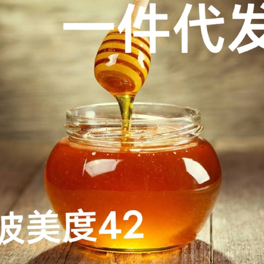 南阳河南农家百花蜜荊花蜜自产自销一手货支持代发批发塑料瓶1瓶1斤