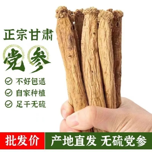 【优质白条党参】 甘肃定西岷县原产地中药材 滋补佳品