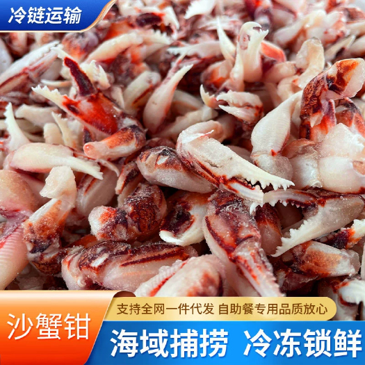 连云港蟹钳新鲜冷冻醉蟹钳麻辣蟹钳沙蟹钳花蟹钳捞汁小海鲜食材商用批发