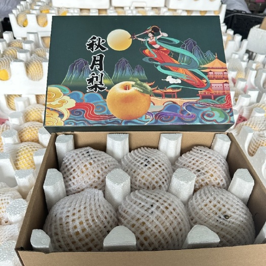 山东烟台海阳秋月梨整车落地配一件代发