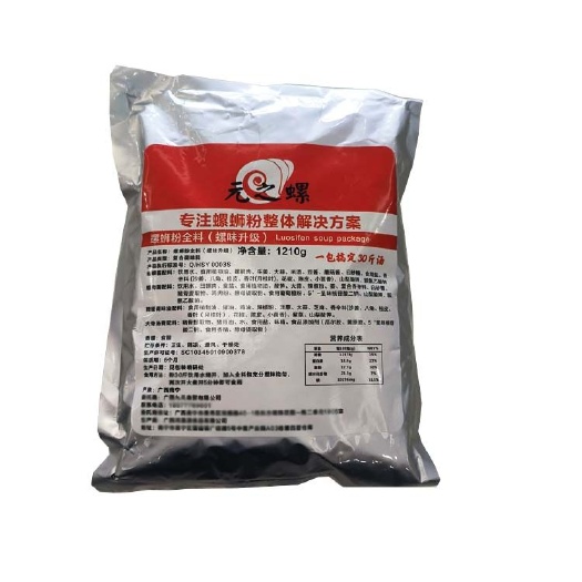 玉林柳州螺蛳粉全料包螺味升级辣椒油酱料骨汤香螺肉醋骨膏一包搞定