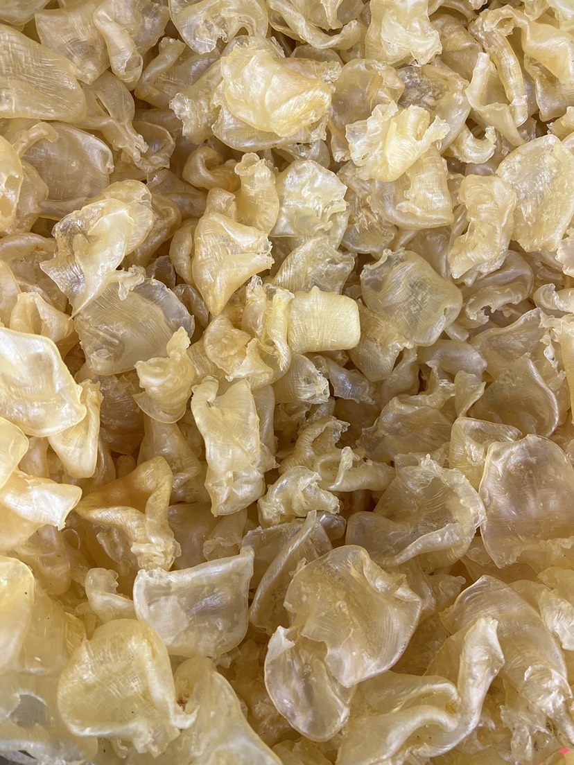珍珠胶花胶鱼胶足干厚肉泡发外形完整海味干货批发