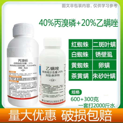 高州市丙溴灵+乙螨唑，红蜘蛛，白蜘蛛，卵