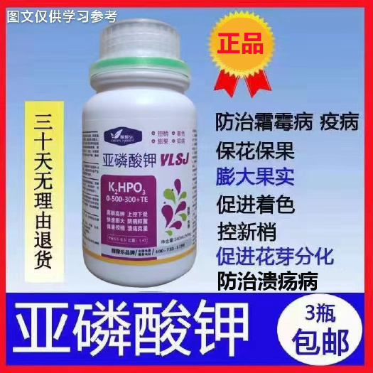 高州市亚磷酸钾 膨大果实 增甜着色 保花保果 促进花芽 控梢控旺