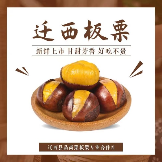 迁西板栗炒货店专用3113大标55粒左右