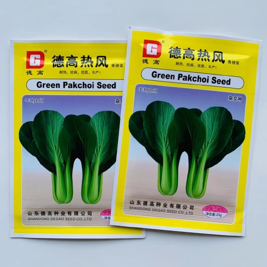宿迁青梗菜种子苏州青种子小青菜种子德高华尔兹428青菜种子