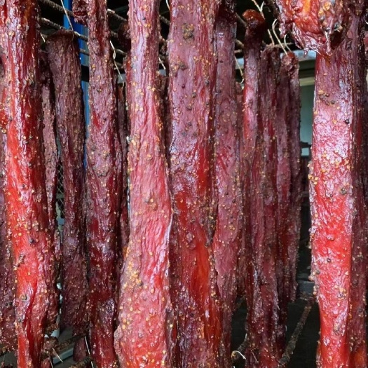 重庆市60斤装里脊猪肉（麻辣味、五香味）摆摊、展会产品