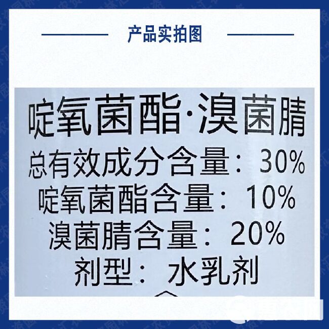 实佳侦炭30%啶氧菌酯 溴菌腈正牌杀菌剂西瓜炭疽病专用农药水