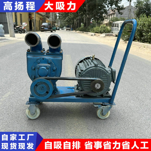 嘉祥县养殖场专用吸粪泵流动吸粪泵污水泵吸粪管