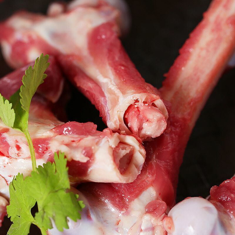 羊棒骨骨髓多羊腿骨熬汤新鲜现杀冷冻肉多火锅炖煮食材包邮批发价