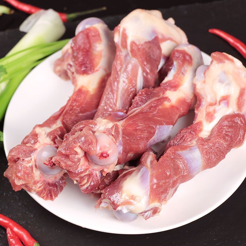 羊棒骨骨髓多羊腿骨熬汤新鲜现杀冷冻肉多火锅炖煮食材包邮批发价