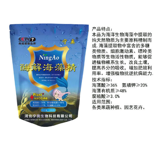晋州市海藻精 回生再绿 生根改变长势 低温能生根