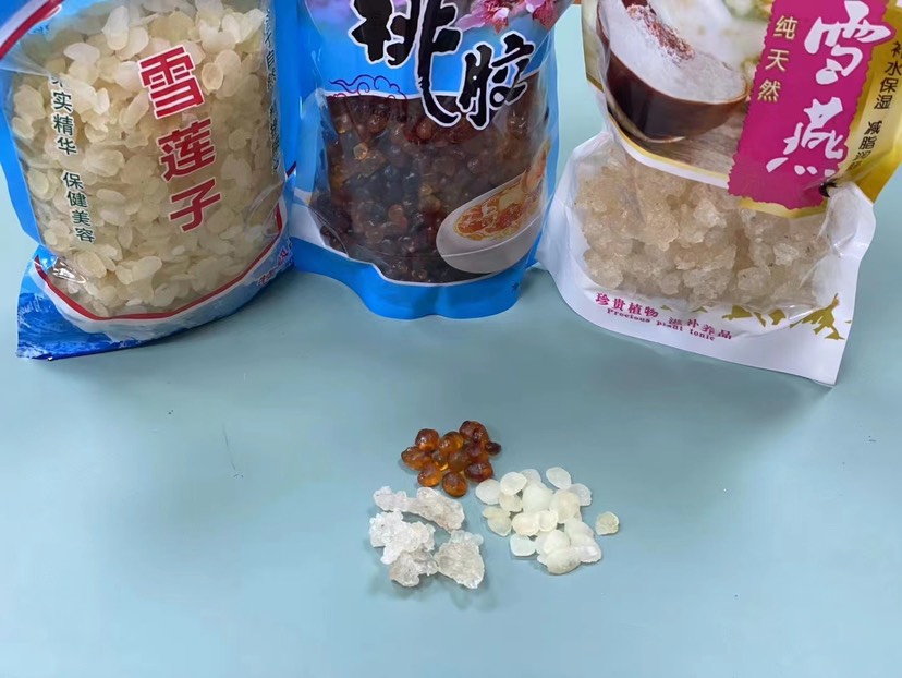 【家庭装】正品桃胶雪燕皂角米组合天然正宗野生三宝组合养颜羹