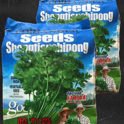 哈力森香菜种子 大叶 速生 耐寒耐抽苔 茎秆粗壮 香味浓