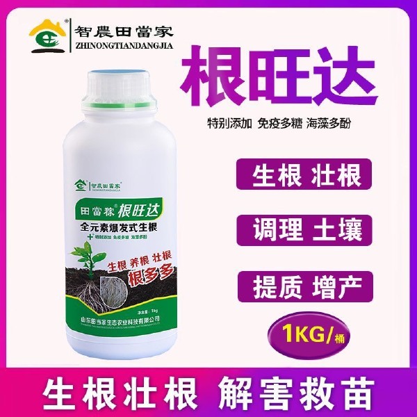 田当家根旺达快速生根液强力生根养根冲施肥液体水溶肥根多多桶肥