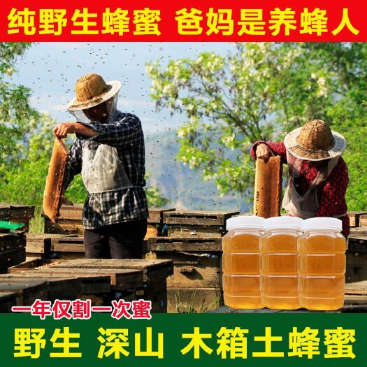 芷江县农村深山自养土蜂蜜保证假一赔十