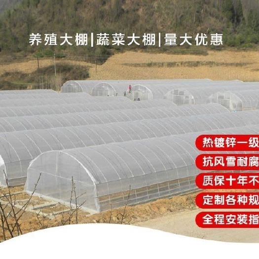 武汉直销各种规格 种植温室大棚 蔬菜大棚 种植暖棚 棉被种植大棚