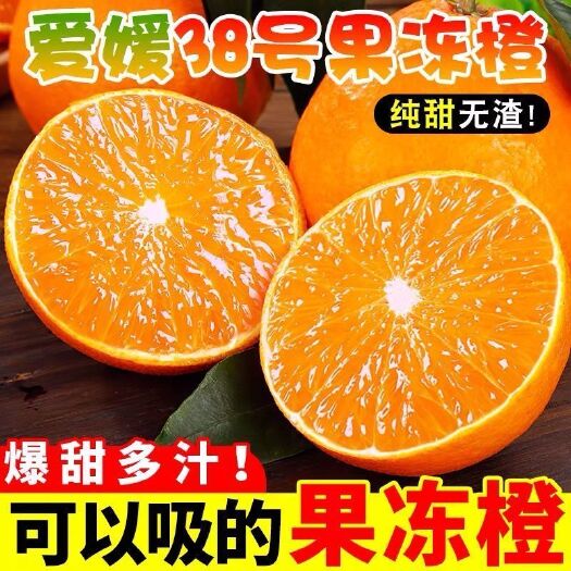 眉山四川爱媛果冻橙每天现摘现发【一件代发】